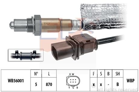 1.998.443 EPS Лямбда-зонд VAG 2.0FSI 03-