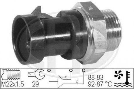 330279 ERA Термовыключатель, вентилятор радиатора (пр-во era)