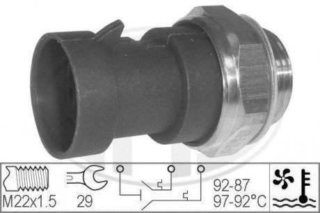 330295 ERA Термовыключатель, вентилятор радиатора