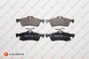 EUROREPAR TOYOTA гальмівні колодки задн.Yaris 05-,Honda Civic IX 12- 1617272180