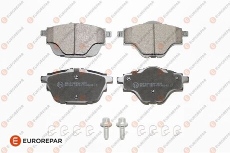 Задние тормозные колодки CITROEN C4 GRAND PICASSO II, C4 PICASSO II, C4 SPACETOURER, C5 AIRCROSS, GRAND C4 SPACETOURER DS DS 7 OPEL GRANDLAND X PEUGEOT 3008, 308 II 1.2-2.0D 02.13- Eurorepar 1619791280