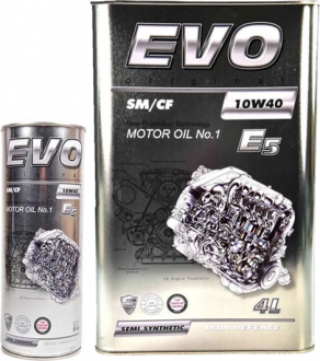 evoe510w401l EVO Масло моторное EVO E5 10W-40 (1 л)