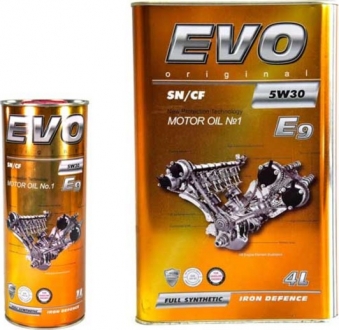 evoe95w301l EVO Масло моторное EVO E9 5W-30 (1 л)