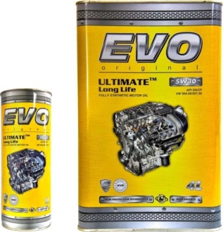 evoultimatelonglife5w301l EVO Масло моторное EVO Ultimate LongLife 5W-30 (1 л)