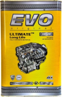 evoultimatelonglife5w304l EVO Масло моторное EVO Ultimate LongLife 5W-30 (4 л)