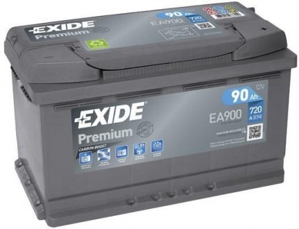 EA900 EXIDE Акумулятор (Ціна за цей товар формується с двох складових: Ціна на сайті + додатковий платеж. Остаточну ціну дізнавайтесь у менеджера.)