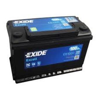 EB1000 EXIDE АКБ 6СТ-100 R+ (пт720) (необслуж)(315х175х205) EXCELL Exide