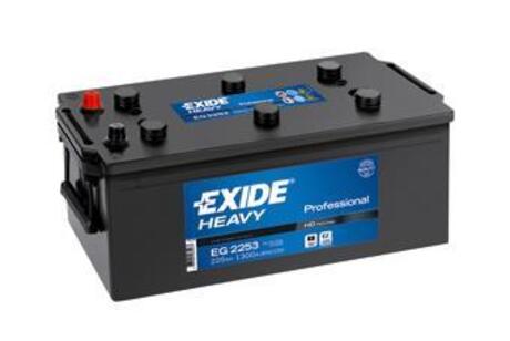 EG2253 EXIDE Аккумулятор 225Ah-12v Exide Start PRO (518х279х240),полярность обратная (3),EN1200