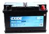 EK800 EXIDE Аккумулятор 80ah-12v exide agm (315х175х190),r,en800 (фото 3)