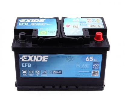 EL652 EXIDE Аккумуляторная батарея