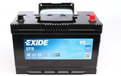 EL954 EXIDE Аккумулятор 95ah-12v exide efb (306х173х222),r,en800