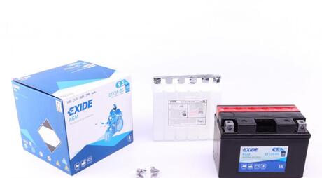 ET12A-BS EXIDE Аккумулятор 9,5ah-12v exide agm (et12a-bs) (150х87х105) l, en130