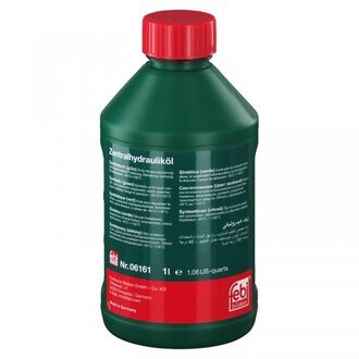 06161 FEBI BILSTEIN Жидкость гидравлическая febi зеленая (канистра 1л)