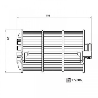 172086 FEBI BILSTEIN FEBI VW Фильтр маслянный AUDI A6/A7/A8 4,0 12-