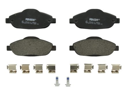 FDB4003 FERODO Комплект гальмівних колодок с 4 шт. дисків