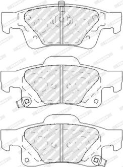 FDB4819 FERODO Тормозные колодки, дискові