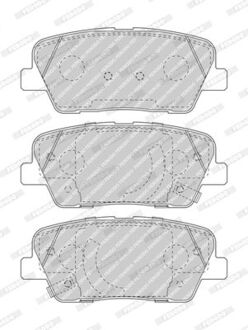 FDB5048 FERODO Тормозные колодки, дискові