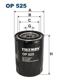 OP525 FILTRON Фільтр масла