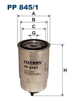 PP8451 FILTRON Фільтр палива