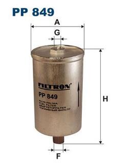 PP849 FILTRON Фільтр палива