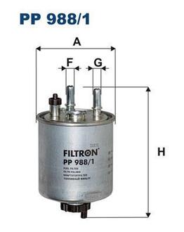 PP9881 FILTRON Фільтр палива