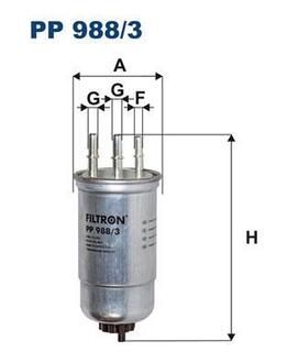 PP9883 FILTRON Фільтр палива