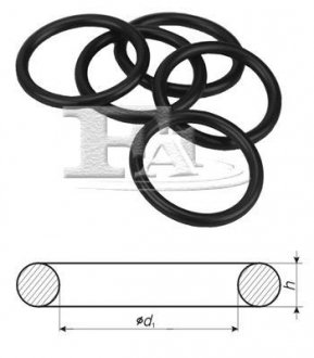 602990100 Fischer Automotive One (FA1) Кольцо корка масляного піддону Opel Agila1.2 16V/ 00-/Astra 1.7TD/ 1.8 16V ( mot. C18XE,X )