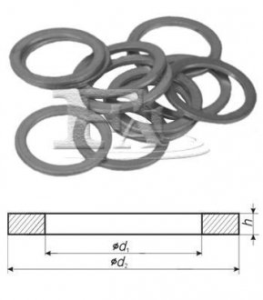 875760100 Fischer Automotive One (FA1) УЩІЛЬНЮЮЧЕ Кольцо