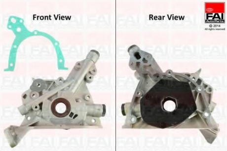 OP242 Fischer Automotive One (FA1) Масляна помпа Opel Astra G/Corsa C/Vectra B/C Z18XE,XEL 1.8,1.8 16V 00-