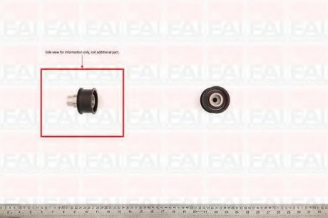 T9263 Fischer Automotive One (FA1) Ролик Opel Astra /Vectra 1,7D 91-