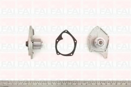 WP6329 Fischer Automotive One (FA1) Водяна помпа Renault 1.5DCI K9K