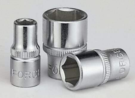 525045 FORCE Головка торцевая 4, 5мм 6гр, 1/4"