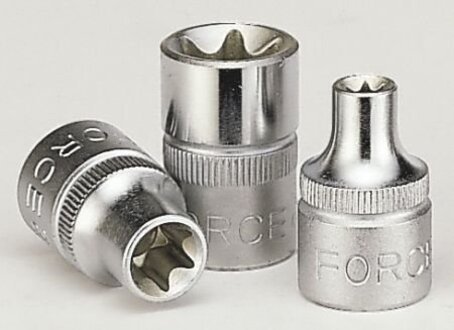 53605 FORCE Головка торцевая 3/8 TORX Е5