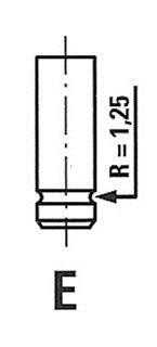 R3598/RCR FRECCIA Клапан головки блоку циліндрів