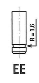 R4186/BMARCR FRECCIA Клапан головки блоку циліндрів