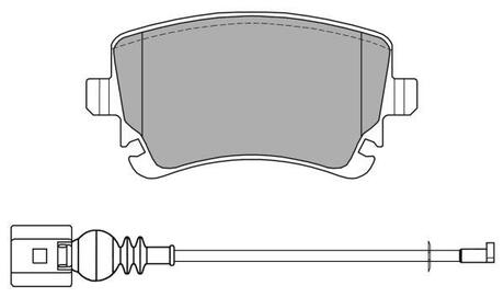 FBP-1368-01 FREMAX Колодки задние