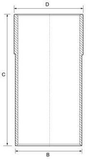 1471002000 GOETZE Гільза циліндра