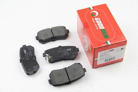 RM0132 GOODREM Тормозные колодки зад. Hyundai Accent/Kia Rio/Ceed 05- (mando)