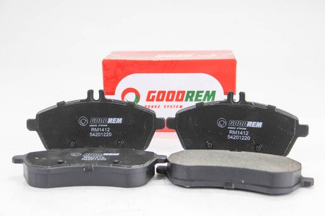 RM1412 GOODREM Тормозные колодки перед. MB W204 07-14 (TRW)