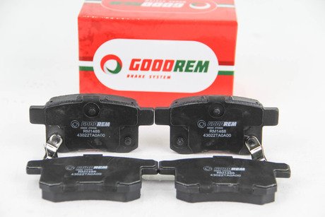 RM1488 GOODREM Тормозные колодки зад. Honda Accord VIII 08- (nissin)