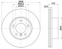 Тормозной диск перед. E81/E87/E88/E90/E92/E93 04- HELLA PAGID 8DD355111-921