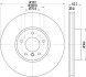 Тормозной диск перед. BMW X5 (E70/F15/F85) / X6 (F16/F86) 06- (332x30) HELLA PAGID 8DD355117-731