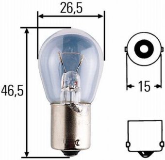 8GA 002 072-241 HELLA Ліхтар накалу, покажчика повороту, Ліхтар накалу, фара дальнего света, Ліхтар накалу, основная фара, Лампа накалу, сигналу гальмування/ задний габ. огонь, Ліхтар накалу, фонарь сигнала торможения, Ліхтар накалу, фонарь о