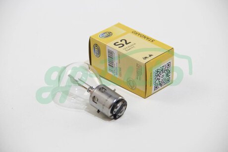 8GD002084-151 HELLA Автолампа BA20d S2 12V45/40W