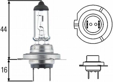 8GH 007 157-231 HELLA HELLA H7DP (двойная сила!) 24V 70W Автолампа **HEAVY DUTY EXPERT** LONGER LIFETIME, VIBRATION RESISTANT