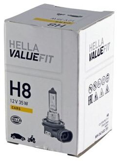 8GH 242 632-151 HELLA Лампа VALUEFIT H8 12V 35W PGJ 19-1