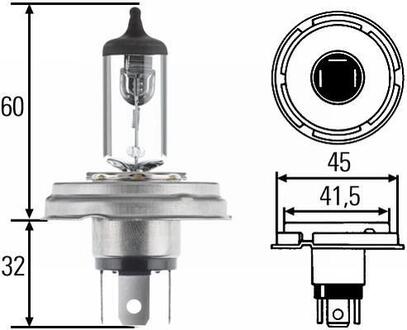 8GJ004173121 HELLA Ліхтар накалу, основная фара