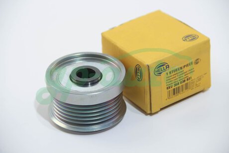 9XU358038-831 HELLA Шкив генератора Accent/Getz/Matrix 02-