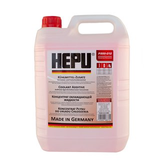 P999-G12-005 HEPU Антифриз hepu g12 full red (канистра 5л)