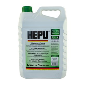 P999-GRN-005 HEPU Антифриз hepu g11 full green (канистра 5л)
